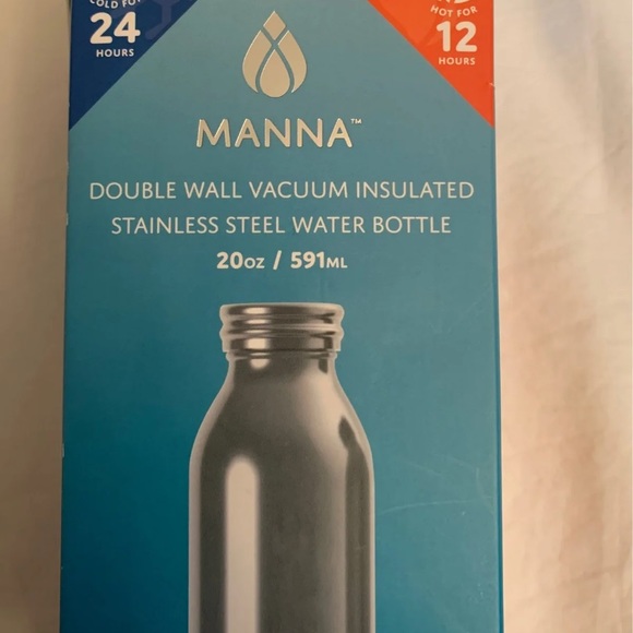 Manna Insulated Water Bottle NWT - Picture 7 of 7